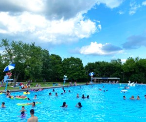 Palisades Park Swim Club pool