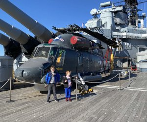The Battkeship New Jersey is an amazing hands on experience for families. Photo by Lisa Warden