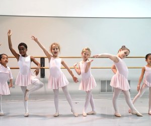 Princeton Ballet School offers ballet classes in which toddlers are welcome. Photo courtesy of the school