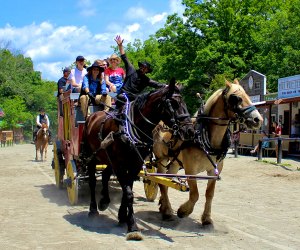 Hop aboard a stagecoach for a ride back in time at Wild West City, one of New Jersey's top attractions. 