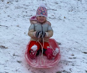 Things to do winter break NJ: sledding