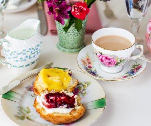 Take your pretend tea party to the next level at one of NJ's charming tea houses. Photo courtesy of Teaberry's Tea Room