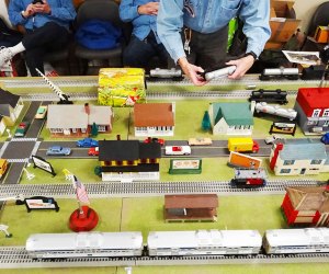 NLOE brings Lionel trains to the Long Island Children's Musuem this weekend. Photo courtesy of the museum