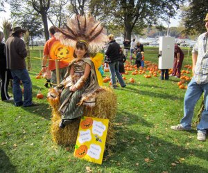 Trick or treat on Long Island in Northport