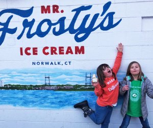 Explore the friendly, coastal New England town of Norwalk, Connecticut, with it's well-known aquarium and kid-friendly eat, no car required. Photo by Ally Noel