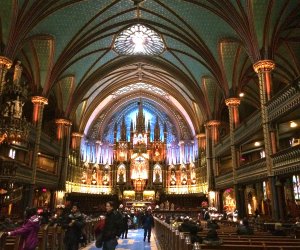 Visit the stunning Notre-Dame Basilica in Old Montreal for a historic treat.