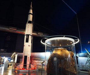 Intrepid Museum: Soyuz Capsule and Saturn Rocket