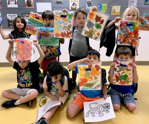 Draw + paint with Creatively Wild Art Studio's Summer Camp. Photo courtesy of the school