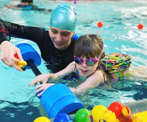 Take Me to the Water offers baby swimming lessons for kids as young as 6 months old. Photo courtesy of the venue