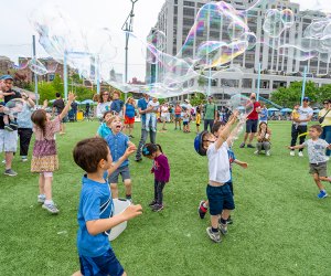Brooklyn Bridge Park invites visitors to celebrate spring with its Sound & Color Festival on Saturday, May 18. Photo by John Eng