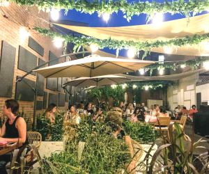 Outdoor dining in NYC: Ten Hope