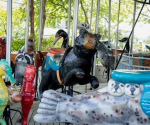 Carousels in NYC: Hudson River Park’s Pier 62 Carousel 