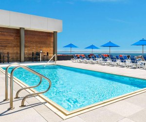 Cool hotel pools in New York: Allegria Hotel Pool