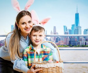 Meet the Easter Bunny and take in the views of NYC on an Easter cruise. Photo courtesy of the cruise line