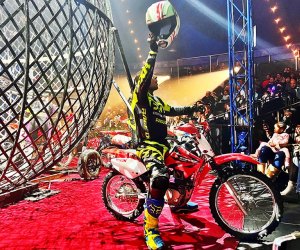 See the daring motorcyclists at Flip Circus