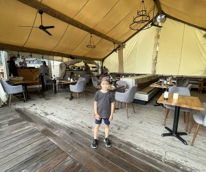 Glamping near NYC: Collective Governors Island