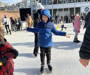 Glide Ice Skating Rink Brooklyn Bridge Park 