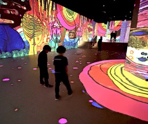 The inaugural Hall des Lumières exhibition is a multi-sensory celebration. 