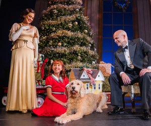 Annie takes over the stage at The Theater at Madison Square Garden this holiday season. Photo by Evan Zimmerman