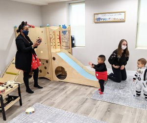 Enjoy the Montessori-inspired play space at Lidia's Play Cafe