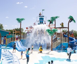 The Coolest New Stuff for Families in NYC Metro Area:  Legoland New York's Water Playground 