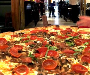 Lombardi's Pizza is as old-school as it gets in Little Italy. 