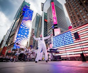  Catch a variety of patriotic concerts in the heart of Time Square as part of the Fleet Week festivities. Photo by US Navy Mass Communication Specialist 2nd Class Jonathan Clay/courtesy of the US Navy