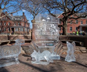 Free things to do: Governors Island Winter Ice Sculpture Show
