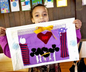 Create your own brilliant compositions using bountiful squares of fabric scraps to honor MLK's birthday and Freedom Quilters of Gee’s Bend. Photo courtesy of Wave Hill