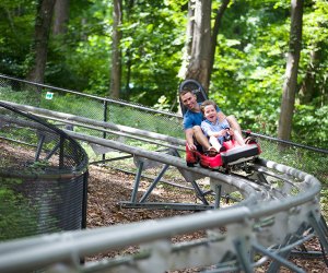 Ride the Alpine Mountain Coaster at Mountain Creek Resort