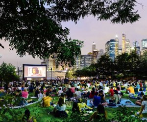 Movies with a View returns to Brooklyn Bridge Park. Photo by Etienne Frossard