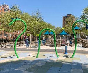 NYC Playgrounds: Ravenswood Playground water feature