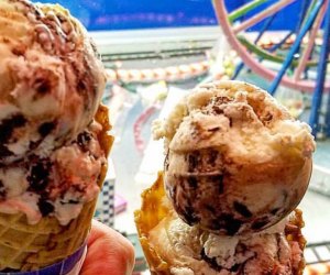 Coney Island restaurants Williams Candy Shop ice cream cones