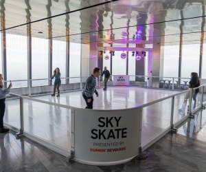 Open on Thanksgiving Day in NYC: Sky Skate at the New York Edge