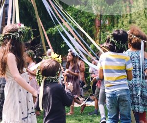 Enjoy the May Fair to welcome spring's arrival at the New Amsterdam School. Photo courtesy of the school 