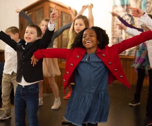 Immerse your child in week-long intensives in joyful theater creation for ages 3-11 at Child's Play NY. Photo by Hunter Canning