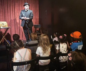 The Brooklyn Magic Shop hosts classes, camps, and private birthday parties with Apolino the Magician. Photo by the author 