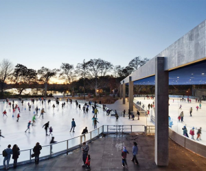 Things To Do Thanksgiving weekend in NYC; LeFrak Center at Lakeside ice skating rink