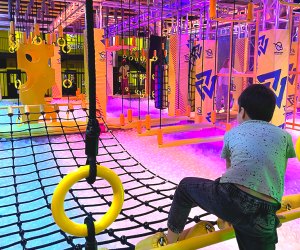 Unleash your inner ninja at Urban Air Adventure Park with classes, parties, and more active lessons. Photo by Diana Kim