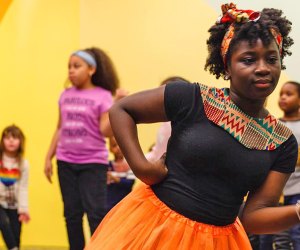 Learn all about Kwanzaa through music, song, dance, and more at the Brooklyn Children's Museum. Photo courtesy of the museum