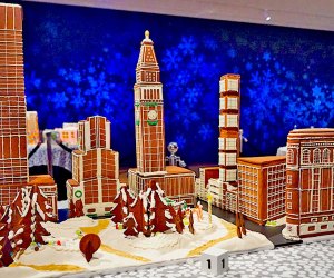  Famous landmarks and icons of New York City are lovingly re-created in gingerbread at the Gingerbread NYC: The Great Borough Bake-Off. Photo by Jody Mercier