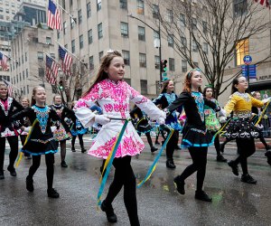 The big, annual St. Patrick's Day Parade makes its march up Fifth Avenue on Friday, March 17, 2023. Photo courtesy of the parade