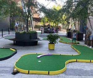 Mini golf at The William Vale