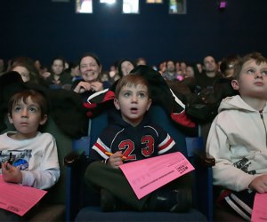 BAM kids Weekend Matinees kids watching a movie