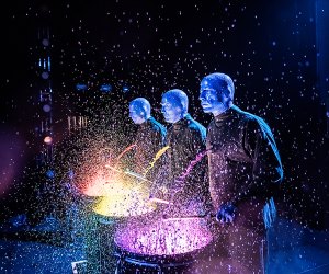 See the Blue Man Group off-Broadway at the Astor Place Theatre