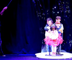 Preschoolers will love the off-Broadway show the Gazillion Bubble Show
