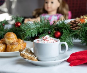 Share a special holiday experience with your child at American Girl New York's Santa brunch. Photo courtesy of American Girl