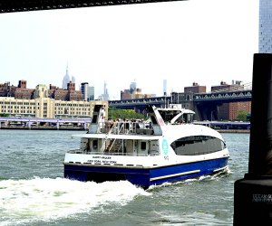 Make different stops along the east side of Manhattan on the NYC ferry. Photo by Jody Mercier