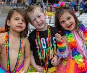 Get decked out to celebrate at NYC's Pride Parade. Photo courtesy of NYC Pride