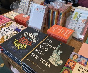 While the NYPL's Main Branch doesn't carry a circulating collection anymore, you can grab a book to take home from its well-stocked store. 